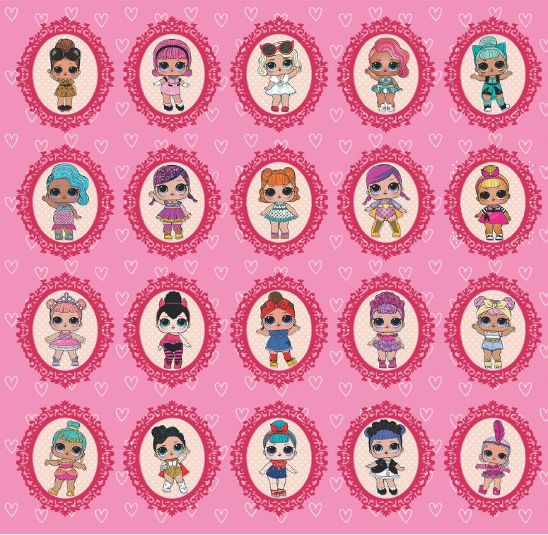 Tecido coleção LOL (8 meninas + 1 menino) – criacoesemfamilia