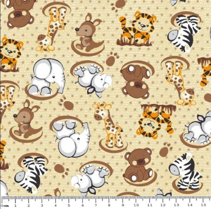 tricoline animal animais patchwork