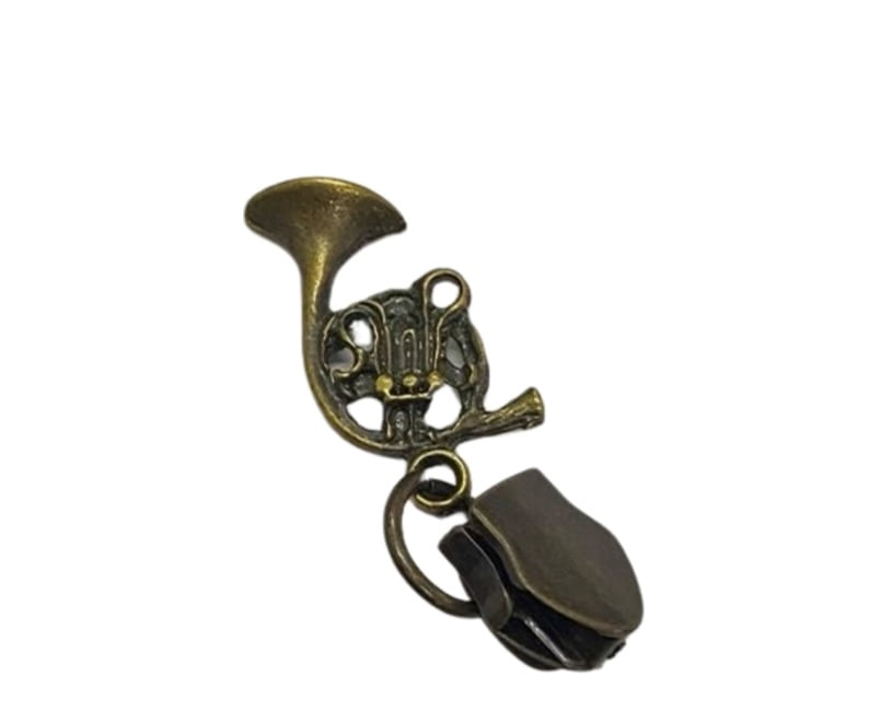 Cursor com Pingente Ouro Velho N° 5 - Saxofone 