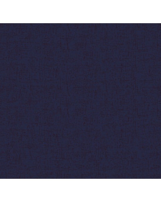 Tecido Tricoline Efeito Linho - Fundo Azul Marinho
