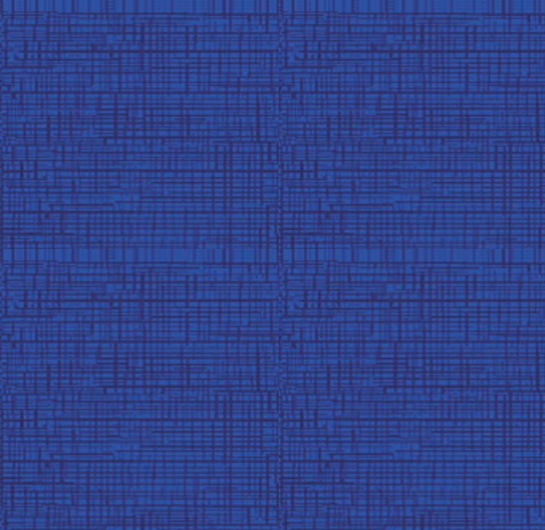 Tecido Tricoline Textura Riscada Azul Bic