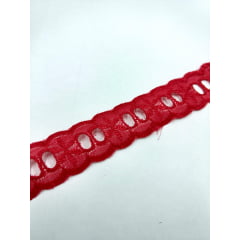 Passa Fita - Vermelho - Pacote com 3m 