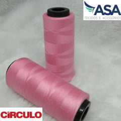 Cone de Linha Costura Rosa Chiclete - Cor 155 - Fio 120 - Poliéster