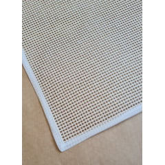 Tela Talagarça Grossa Para Bordados e Artesanatos Cor Cru - Metro