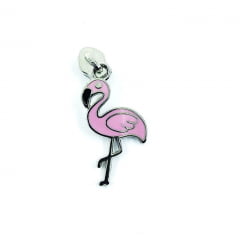 Cursor com Pingente Colorido N° 5 -  Flamingo - Rosa