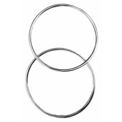 Alça de Bolsa Metal Redonda Banho Verniz para Bolsa de Crochê