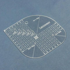 Régua Gabarito para Curvas e Caixa de Leite