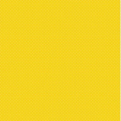 Tecido Tricoline Micro Poá Branco - Fundo Amarelo