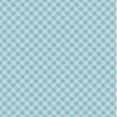 Tecido Tricoline Quadradinhos Azul Turquesa - Coleção Doçuras