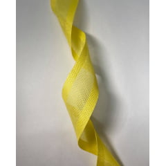 Viés Largo Liso Amarelo - Cor 49 - Pacote com 5 metros