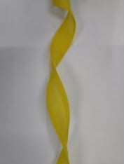 Viés Largo Liso Amarelo Ouro - Cor 5 - Pacote com 5 metros